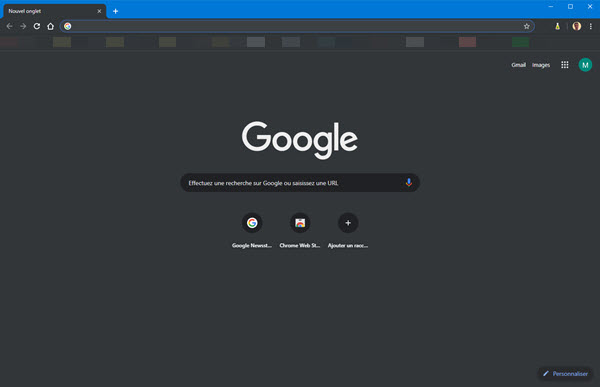 Google Chrome Dark Mode